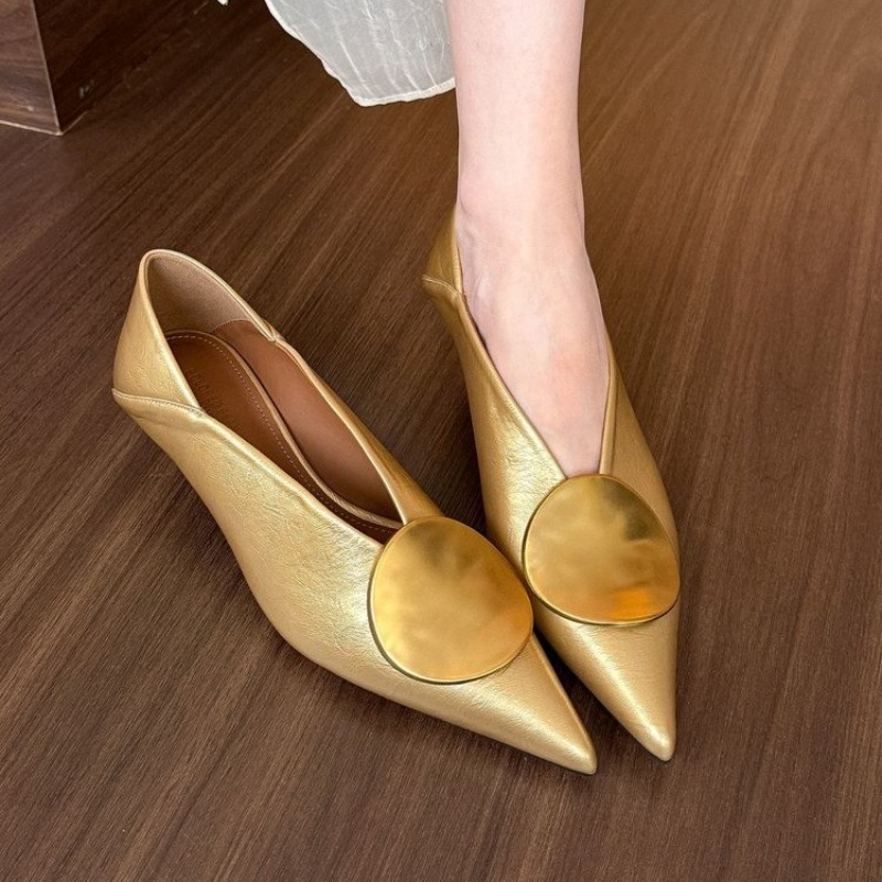 2025 frühling Sommer Spitz Sch – Women'S Shoes Bewertung und Preis