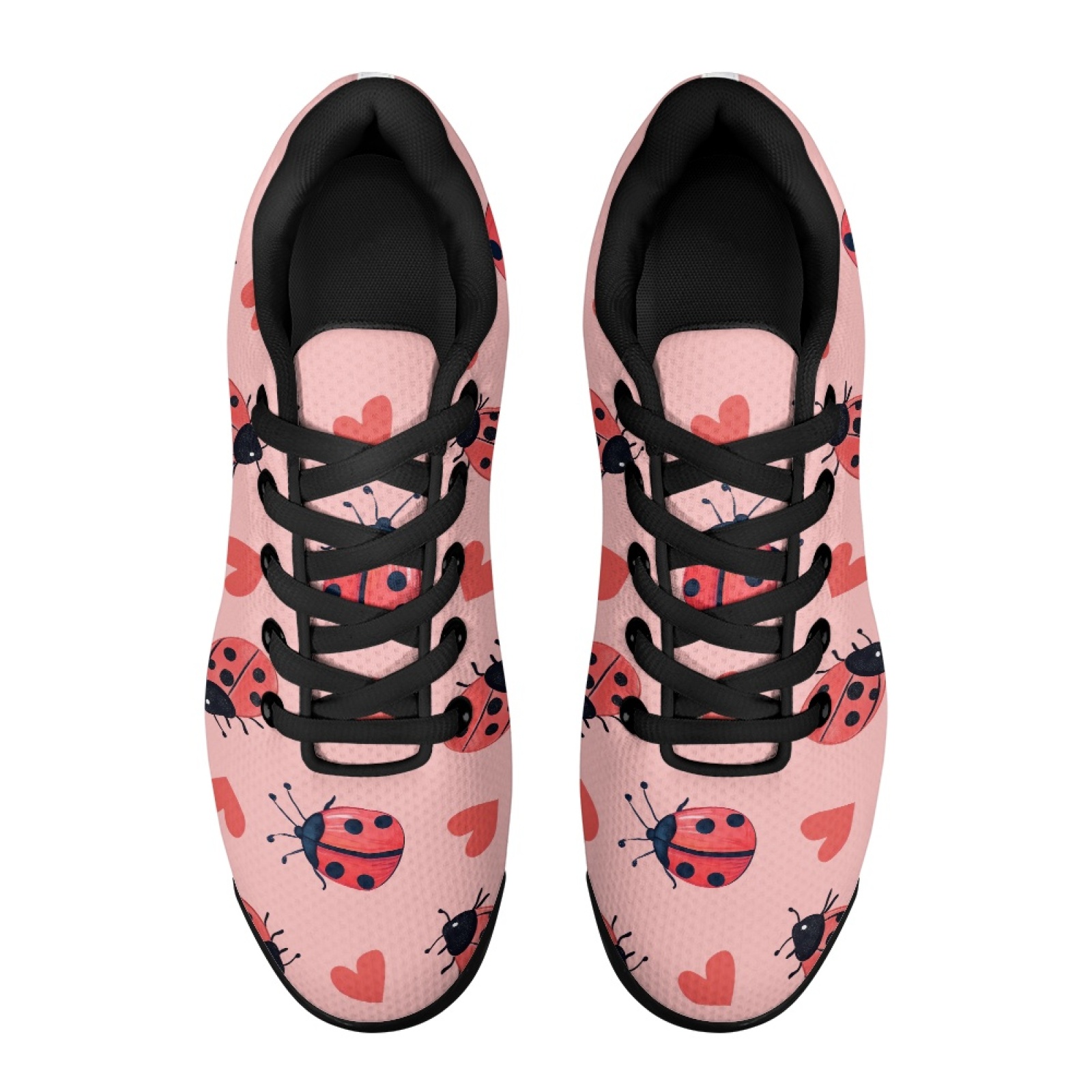PENSTROLL Ladybug Heart Fashio – Knit Fabric Lace Up Sneakers Bewertung und Preis