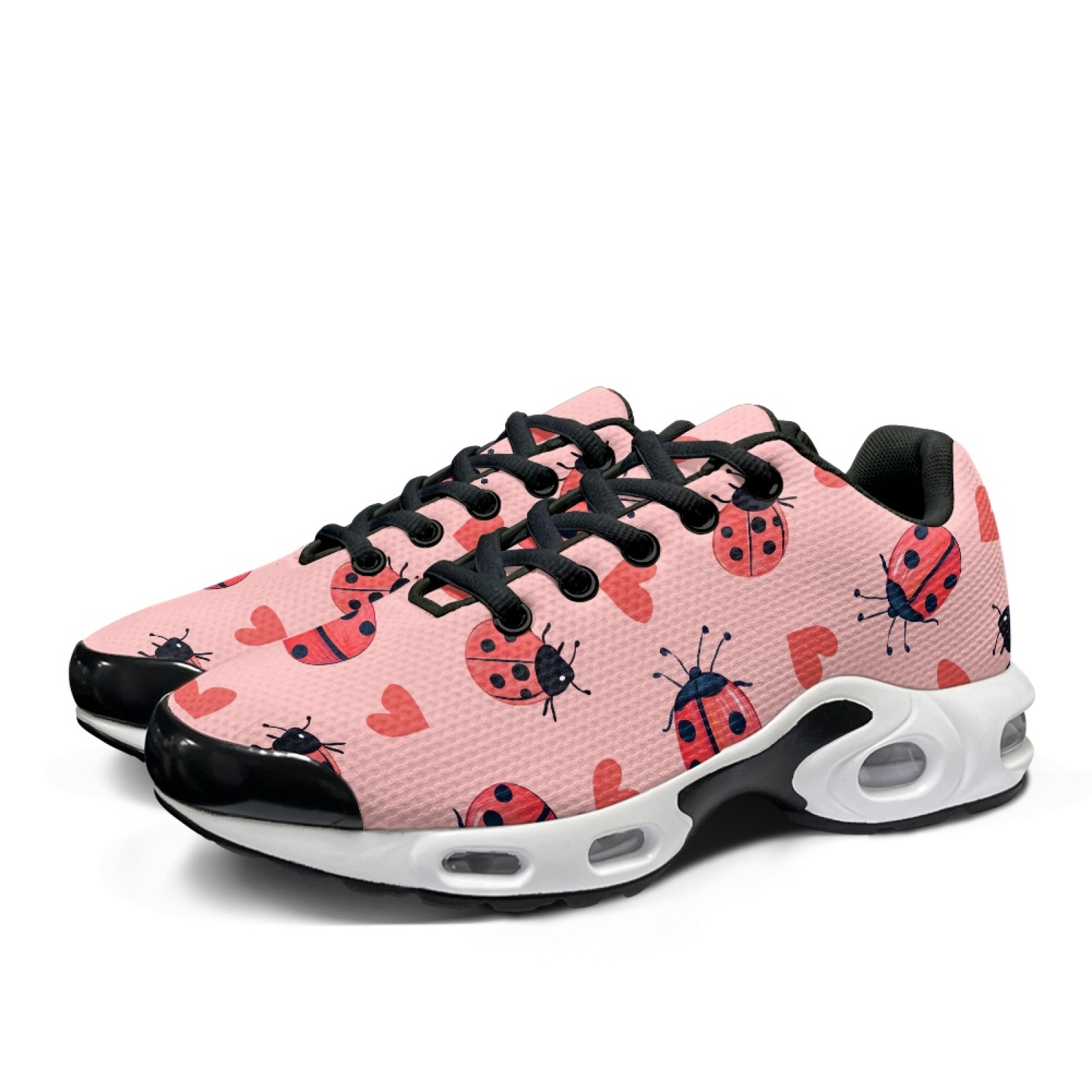 PENSTROLL Ladybug Heart Fashio – Knit Fabric Lace Up Sneakers Bewertung und Preis