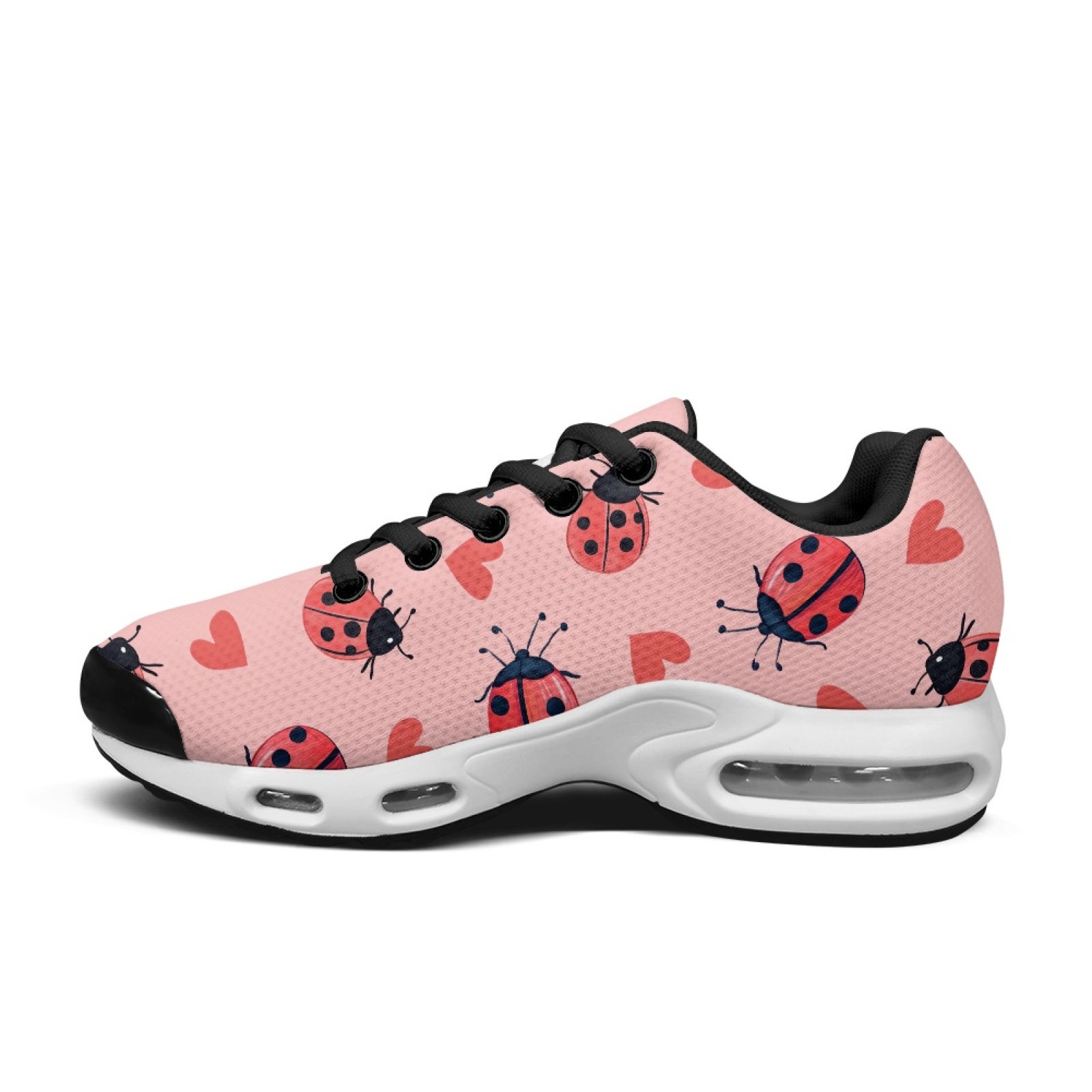 PENSTROLL Ladybug Heart Fashio – Knit Fabric Lace Up Sneakers Bewertung und Preis