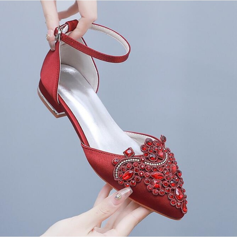 2 cm flacher Absatz, spitze ho – Sandals Bewertung und Preis