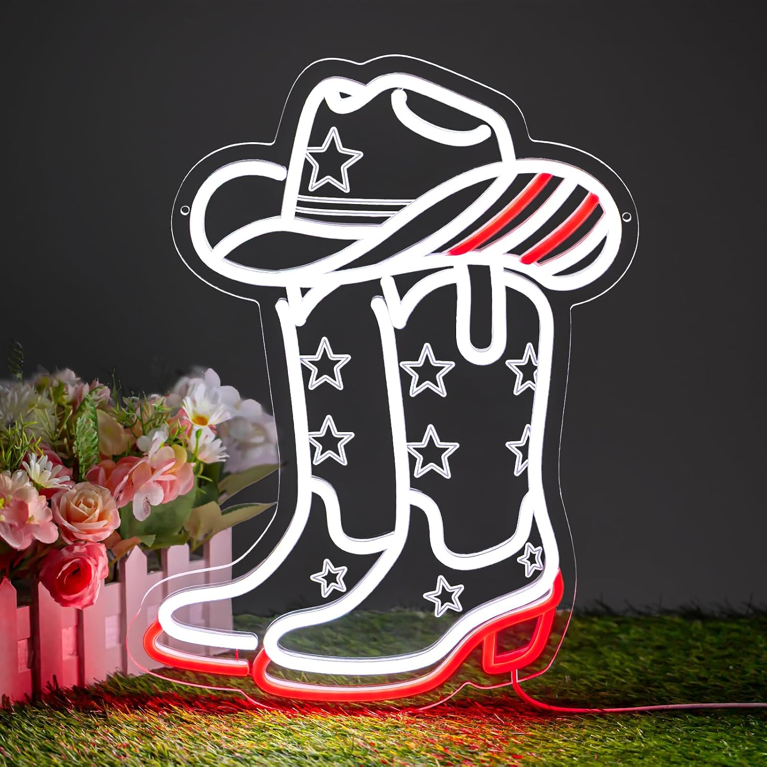Cowboy-Stiefel und Hut LED-Neo – Boots Bewertung und Preis