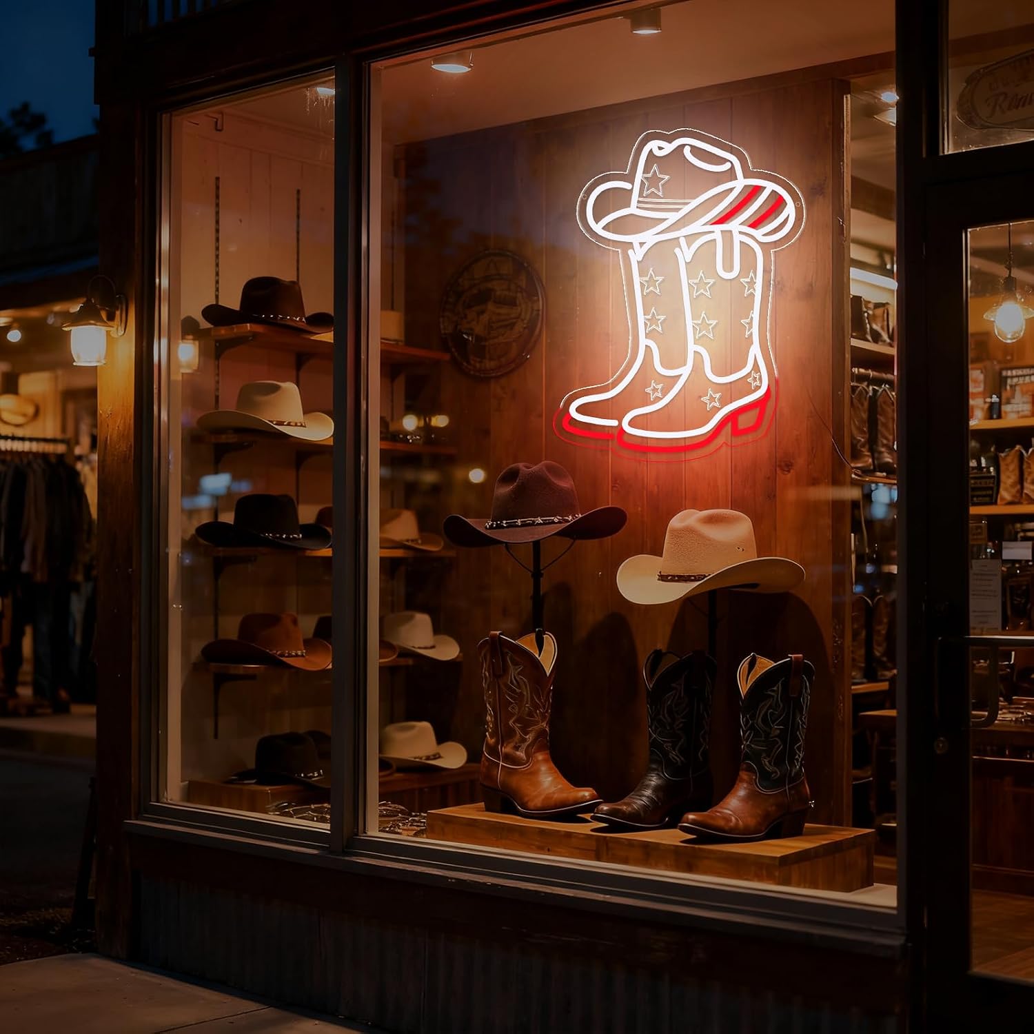 Cowboy-Stiefel und Hut LED-Neo – Boots Bewertung und Preis